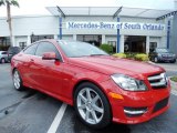 2012 Mars Red Mercedes-Benz C 250 Coupe #86037015