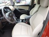 2013 Hyundai Santa Fe Sport AWD Beige Interior