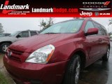 2010 Claret Red Kia Sedona LX #86069135