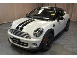 White Silver Metallic Mini Cooper in 2014