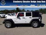 2014 Bright White Jeep Wrangler Unlimited Sport 4x4 #86069064