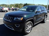 Black Forest Green Pearl Jeep Grand Cherokee in 2014