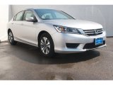 2014 Alabaster Silver Metallic Honda Accord LX Sedan #86069175