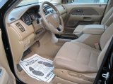 2007 Honda Pilot EX 4WD Saddle Interior