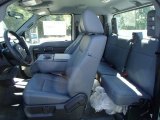 2014 Ford F350 Super Duty XL SuperCab 4x4 Utility Truck Steel Interior