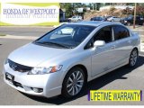 2011 Alabaster Silver Metallic Honda Civic Si Sedan #86116232