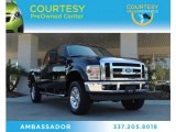 2008 Black Ford F250 Super Duty Lariat Crew Cab 4x4 #86116467