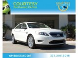 2011 White Platinum Tri-Coat Ford Taurus Limited #86116458