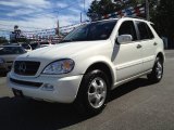 Alabaster White Mercedes-Benz ML in 2005