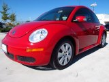 2008 Volkswagen New Beetle S Coupe Front 3/4 View