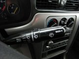 2006 Subaru Baja Turbo Controls