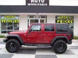 2013 Deep Cherry Red Crystal Pearl Jeep Wrangler Unlimited Sport 4x4 #86116424