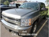 2008 Graystone Metallic Chevrolet Silverado 1500 LT Extended Cab 4x4 #86158631