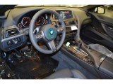 2014 BMW 6 Series 640i Convertible Black Interior