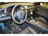 2014 BMW 7 Series 740Li Sedan Black Interior