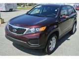 2013 Dark Cherry Kia Sorento LX #86158684