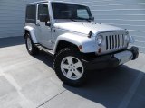 2010 Bright Silver Metallic Jeep Wrangler Sahara 4x4 #86158490