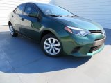 2014 4Evergreen Mica Toyota Corolla LE #86158476