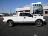 2004 Oxford White Ford F150 Lariat SuperCab 4x4 #86158733