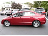 Tango Red Pearl Honda Civic in 2011