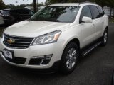 2014 White Diamond Tricoat Chevrolet Traverse LT #86206489