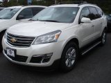 2014 White Diamond Tricoat Chevrolet Traverse LT AWD #86206486