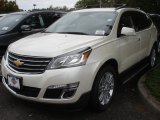 2014 White Diamond Tricoat Chevrolet Traverse LT AWD #86206484