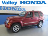 2007 Inferno Red Crystal Pearl Jeep Liberty Limited 4x4 #86206587