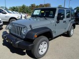 2014 Jeep Wrangler Unlimited Sport 4x4 Front 3/4 View