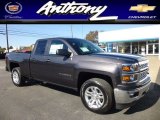 2014 Tungsten Metallic Chevrolet Silverado 1500 LT Double Cab 4x4 #86207198