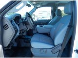 2014 Ford F250 Super Duty XL Crew Cab 4x4 Steel Interior