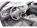 2013 BMW 5 Series ActiveHybrid 5 Black Interior