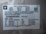 2012 Cadillac Escalade ESV Info Tag