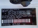 2013 GX Color Code for Starfire White Pearl - Color Code: 077