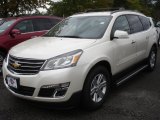 2014 White Diamond Tricoat Chevrolet Traverse LT AWD #86206525