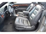 2003 Audi A4 3.0 Cabriolet Ebony Interior