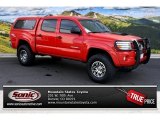 Impulse Red Pearl Toyota Tacoma in 2007