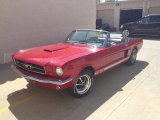 Candyapple Red Ford Mustang in 1965