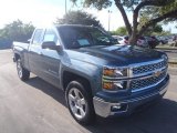 2014 Blue Granite Metallic Chevrolet Silverado 1500 LT Double Cab #86284061