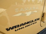 2014 Jeep Wrangler Unlimited Sahara 4x4 Marks and Logos