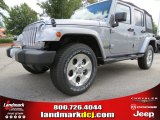 2014 Billet Silver Metallic Jeep Wrangler Unlimited Sahara 4x4 #86283753