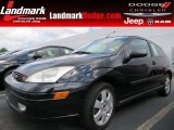 2001 Pitch Black Ford Focus ZX3 Coupe #86283802