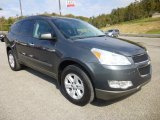 2009 Cyber Gray Metallic Chevrolet Traverse LS AWD #86314475