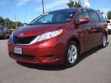 2013 Salsa Red Pearl Toyota Sienna LE #86314638