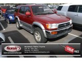 Sunfire Red Pearl Toyota 4Runner in 1996
