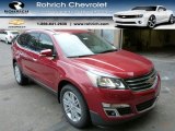 2014 Crystal Red Tintcoat Chevrolet Traverse LT AWD #86314554