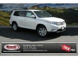 2013 Blizzard White Pearl Toyota Highlander SE 4WD #86314023