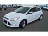 2012 Oxford White Ford Focus SEL 5-Door #86314176