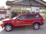 2005 Inferno Red Crystal Pearl Jeep Grand Cherokee Limited 4x4 #8592763