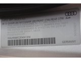 2014 Audi A6 3.0 TDI quattro Sedan Info Tag